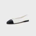 CC Cap Toe Bow Ballerina
